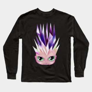 Crown Chakra Girl Long Sleeve T-Shirt